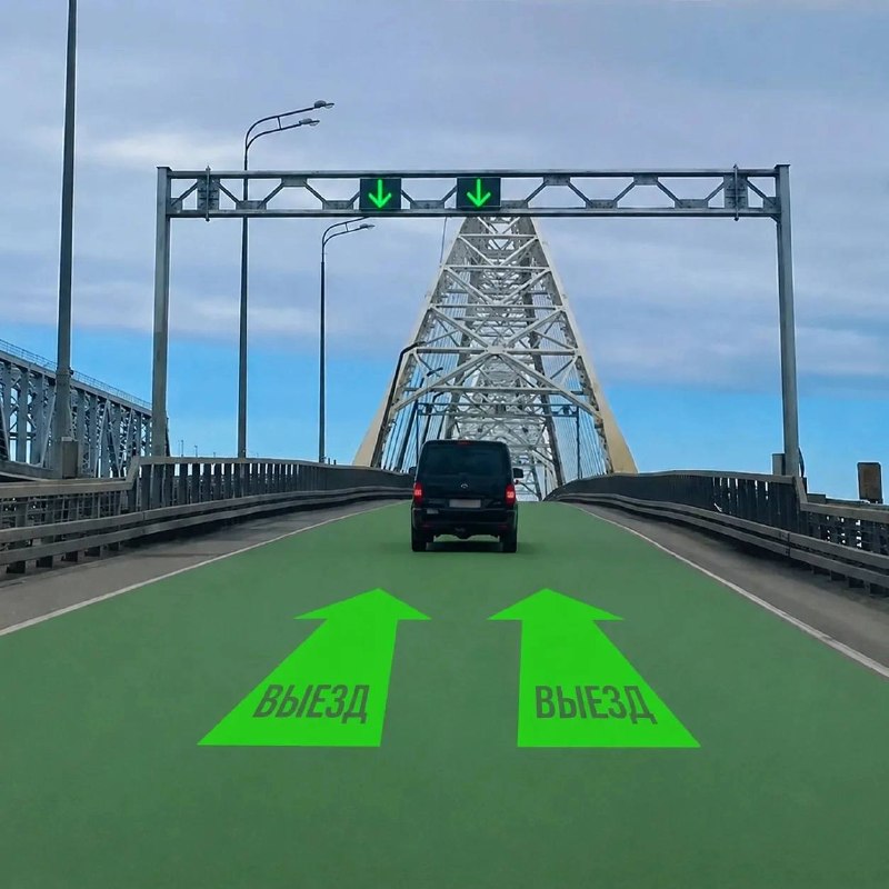 Борский мост: новая схема движения