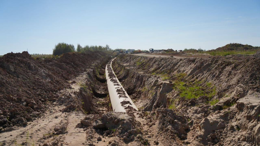 Власти планируют начать строительство водовода в Ольгино и Новинки в конце 2025 года