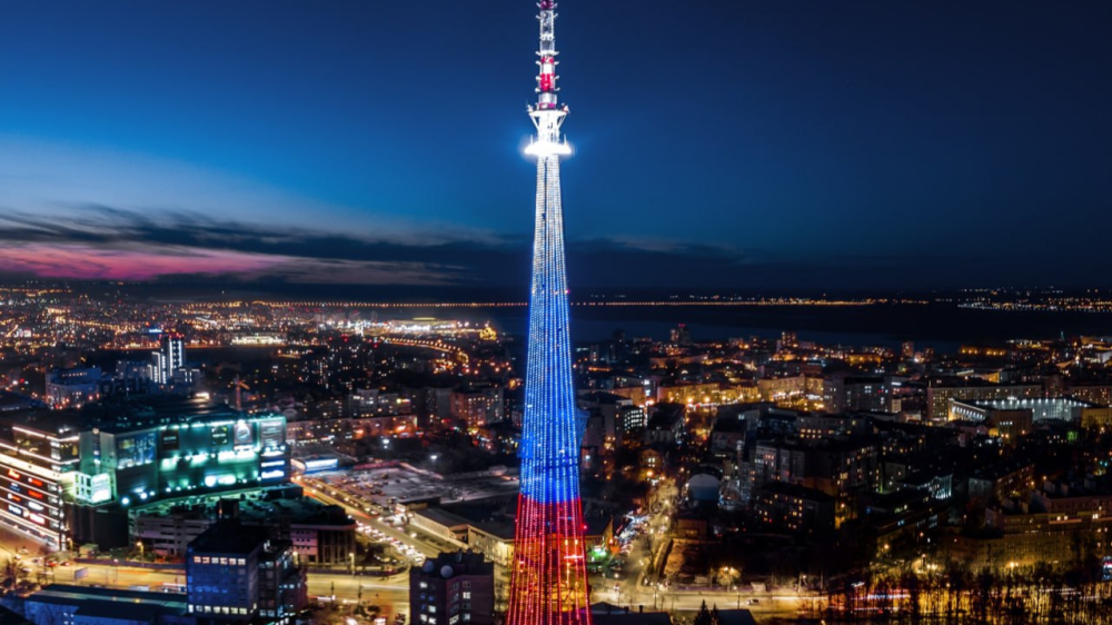 телебашня в Нижнем Новгороде