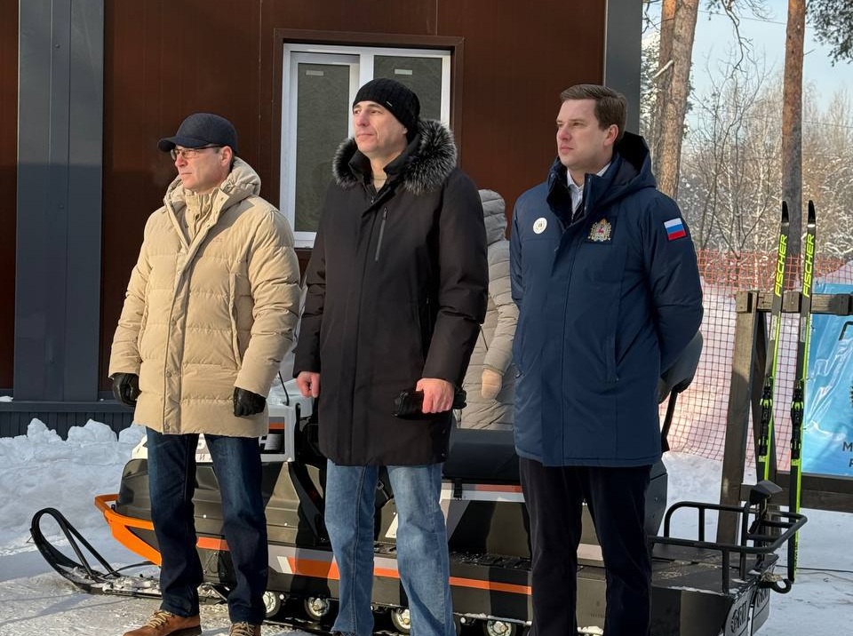 На Бору открыли новую лыжную базу рядом со школой «Кварц»