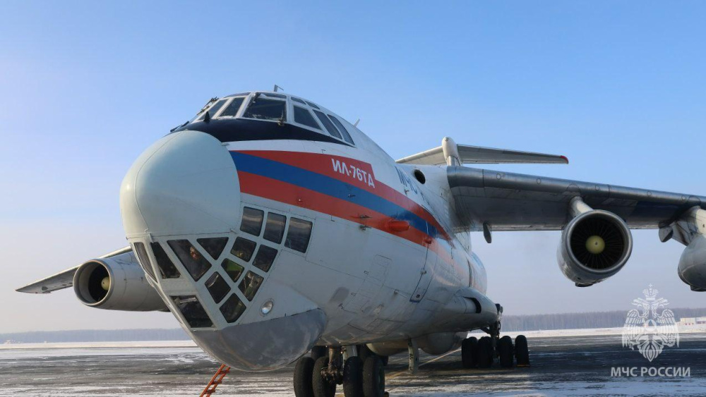 Нижегородские спасатели отправила на Камчатку две партии спецтехники на Ил-76
