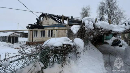 пожар в Мордовии