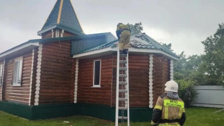 пожар в храме