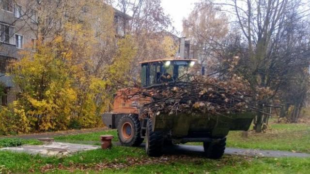 уборка мусора
