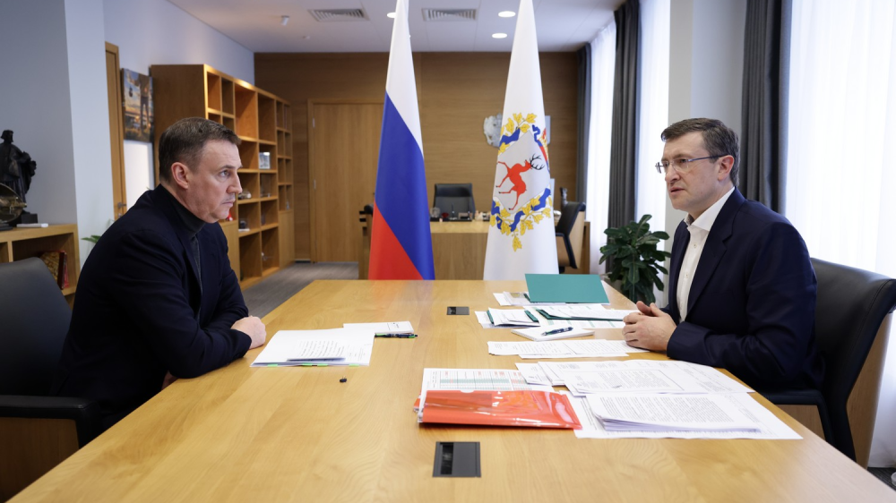 Дмитрий Патрушев и Глеб Никитин 