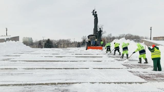 уборка снега
