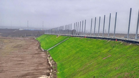 В Нижнем Новгороде начали укладку асфальта на дублере проспекта Гагарина