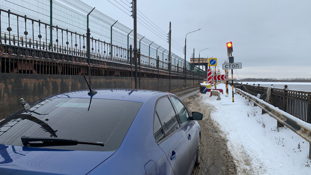С 9 января перекроют мост в районе Нижегородской ГЭС