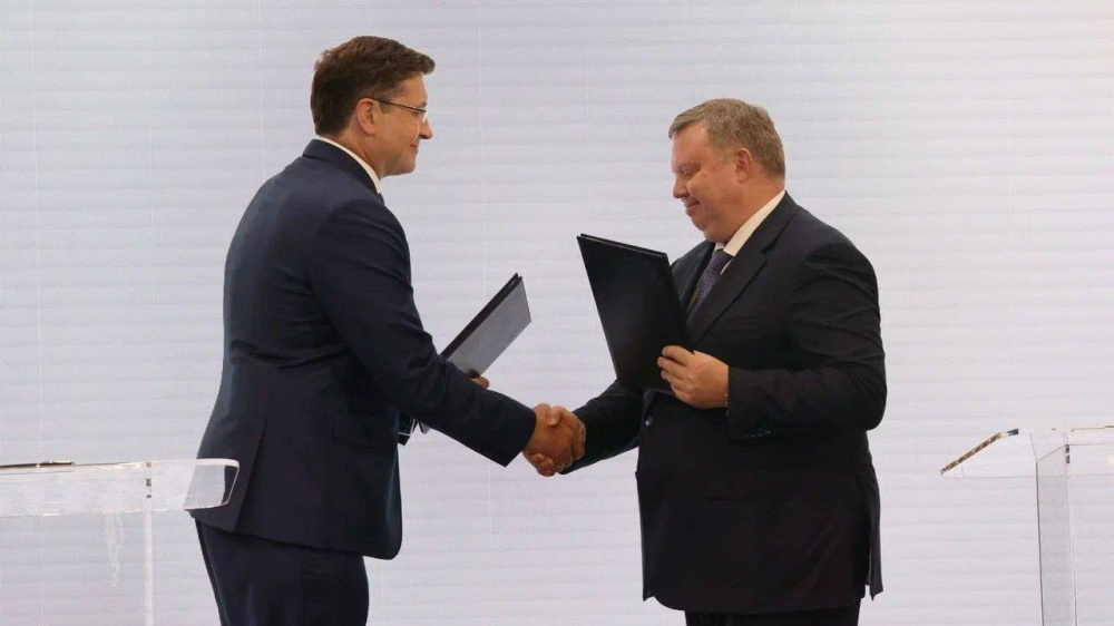 Нижегородская область и Росатом подписали дорожную карту сотрудничества на ПМЭФ