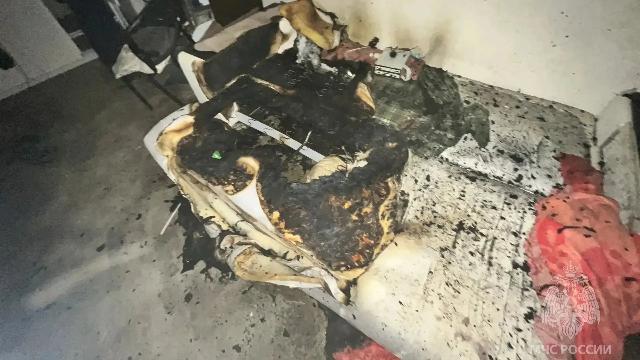 пожар в Засечном
