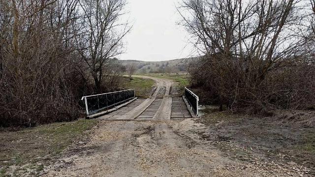 деревянный мост