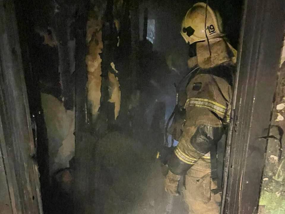 На пожаре в Нижнем Новгороде спасли 40 человек