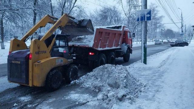 вывоз снега