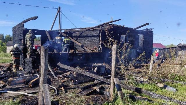 Пожар в Нижегородской области