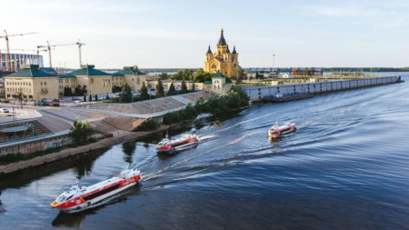Компания «Водолет» возобновляет рейсы «Валдаев» между Нижним Новгородом и Бором