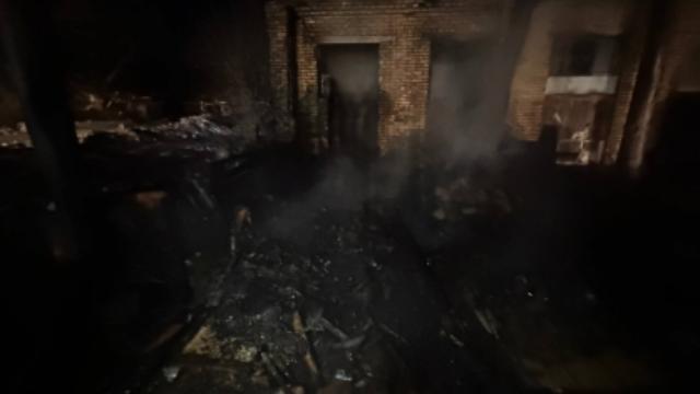 пожар в доме