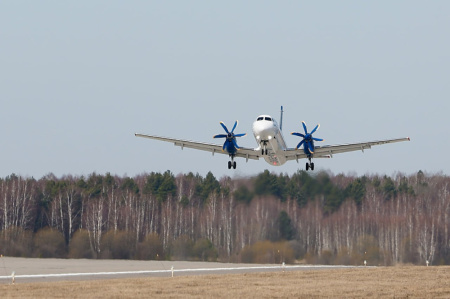 Минпромторг показал интерьер регионального самолета Ил‑114‑300