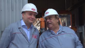 «Русполимет» и «Дробмаш» посетил замглавы Минпромторга России Александр Морозов. ВИДЕО